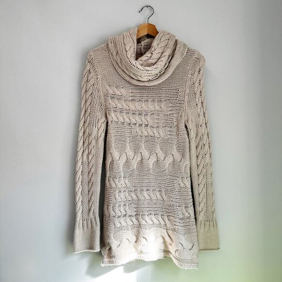 Banana Republic Wool Blend Knit Sweater Size Medium - Picture 1 of 7